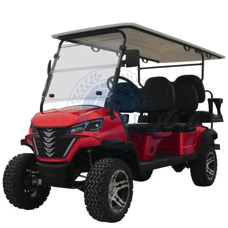 Customize New Club Sightseeing Golf Car 4/6 Seater 48V 60V Off-road Solar Electric Golf Cart - MarvelouStoree