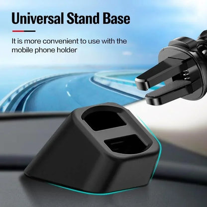 Universal Wireless Car Charger Stand Base Dashboard Mount Auto Mobile Phone Holder Bracket Air Outlet Clip Accessories Air Vent