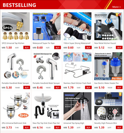 Dual Mode 1440° Rotation Faucet Aerator Splash Kitchen Tap Extend Water Nozzle Faucet 22/24mm Adaptor Faucet Bubbler Robotic Arm