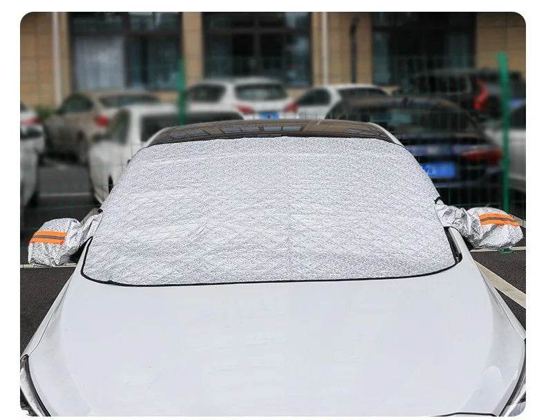 Car Windshield Snow Shield for Winter Car Cover Front Window Anti Ice Frost Outdoor Protection Snow Cover Snow Shield - MarvelouStoree