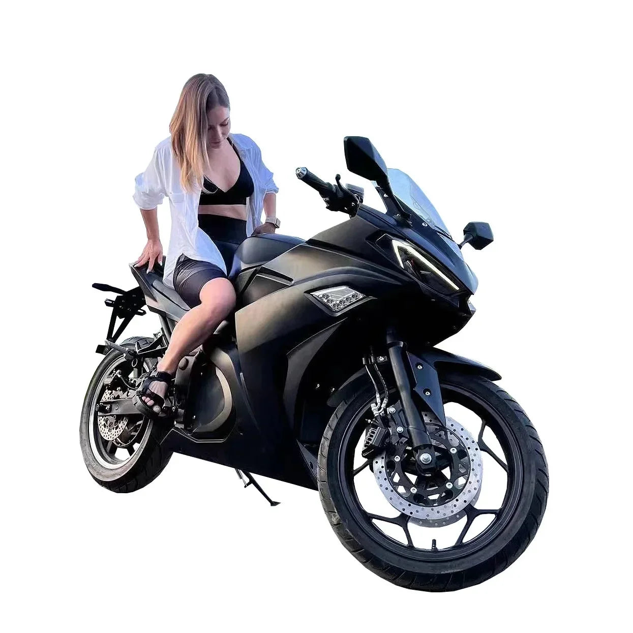 V6 lithium-ion high-speed adult electric motorcycle 3000w/5000w/8000w hot selling new design