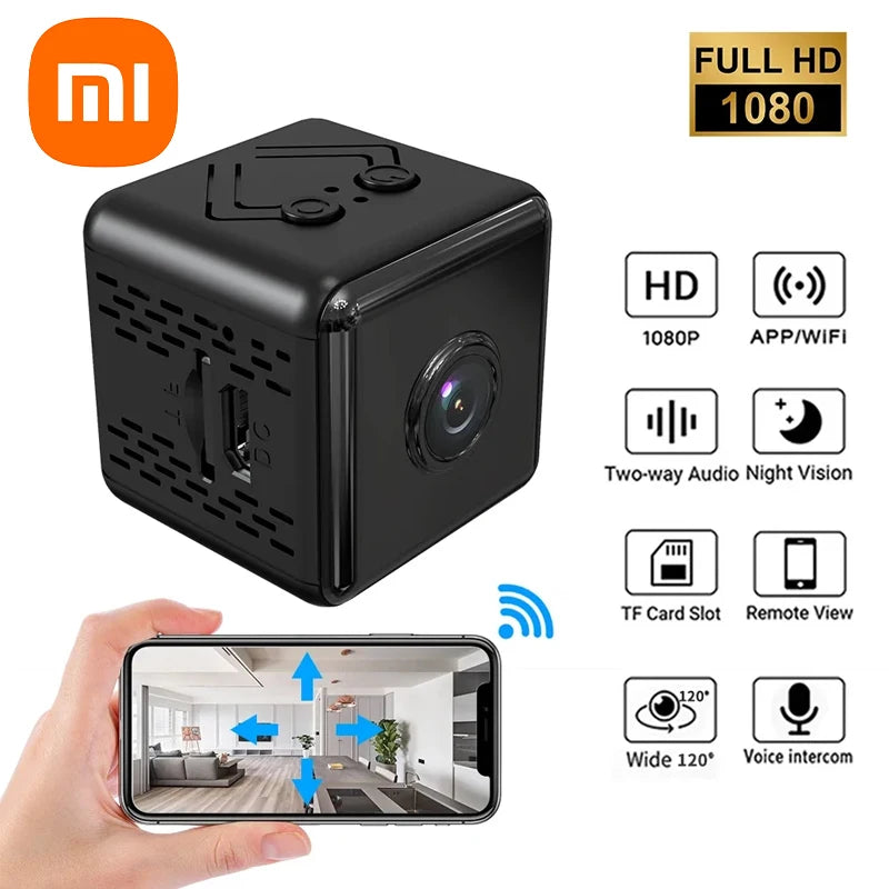 Xiaomi X6 Mini WiFi Camera Full HD 1080P Home Security Camcorder Night Vision Micro Cam Motion Detection Video Remote Monitor