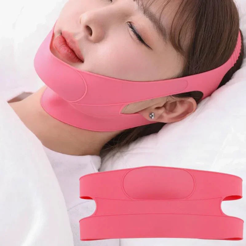 New Delicate Face Neck Wrinkle Breathable Removal Slimming Mask Double Chin Lifting Face Firming Sleep Band Face Bandage