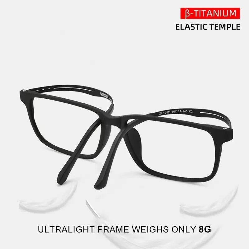 High Quality UltraLight Titanium Alloy Anti Blue Ray Reading Glasses for Man Woman Hyperopia Presbyopia Glasses +100 +200 +250 - MarvelouStoree