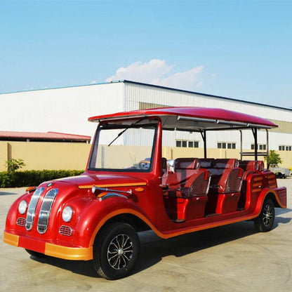 Travel Club Electric Lift Golf Cart Electric Golf Cart 4+2 Seats Electric Club Car With Door 5/8/11/14 Seats Classic Car - MarvelouStoree