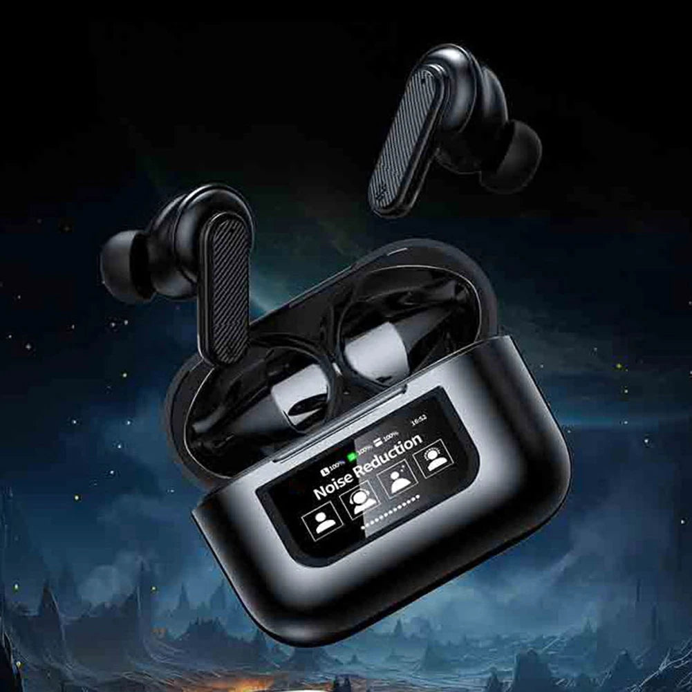 Wireless Real Time Translator Earbuds Smart Touch Screen Translator Headset 144 Languages Translation Earphones Stereo Earbuds ﻿