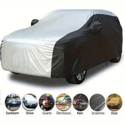 1pc Exterior Car Cover Universal Waterproof Dustproof UV Protection Car Protective Cover for Sedan SUV Full Car Covers - MarvelouStoree