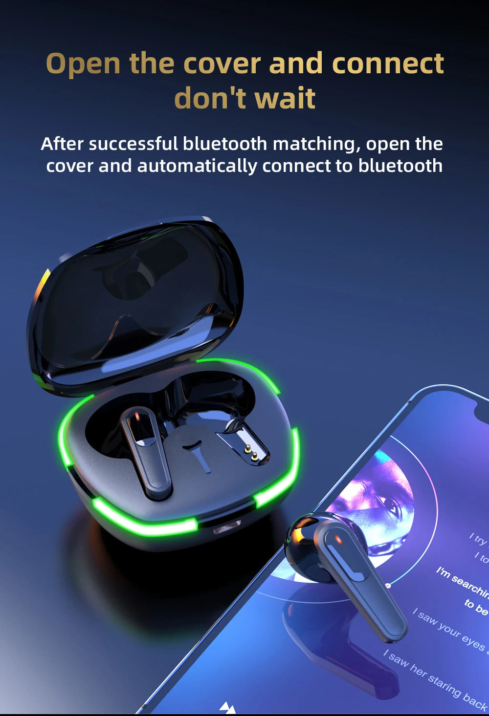 New Wireless translation earbuds multi-language overseas travel meeting face-to-face real-time translation AP19Bluetooth headset