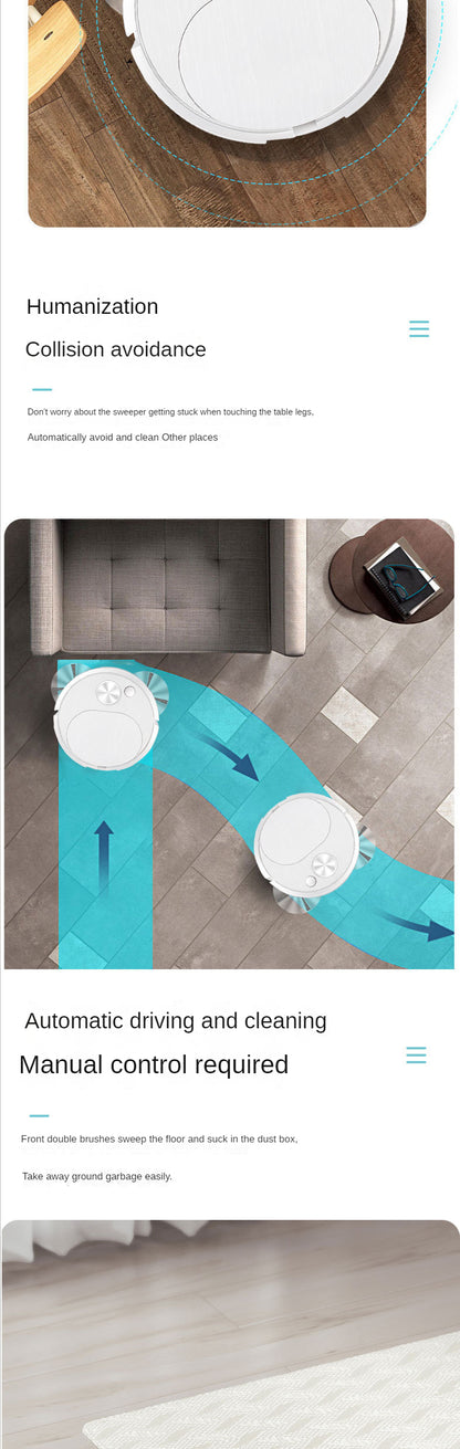 Aspiradora Sweeping Robot Vacuum Cleaner Süpürge Sprzatajacy Machine USB Recharge Temizlik Barredora Smart Inteligent Sweeper