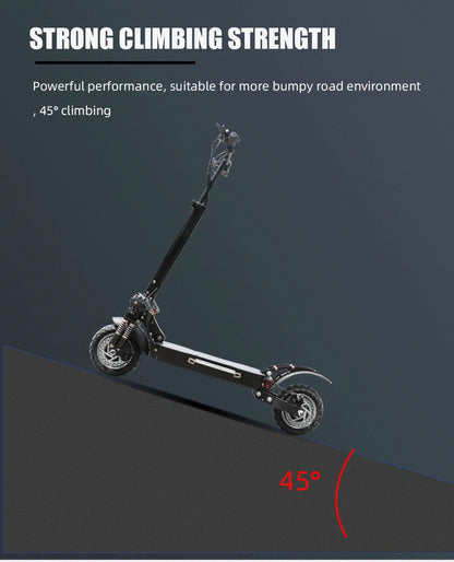 X700 75KM/H Fast Speed Electric Scooter 3200W Dual Motor Electric Scooter 60V 20AH 45° Climbing Angle for Adults 70KM Max Range