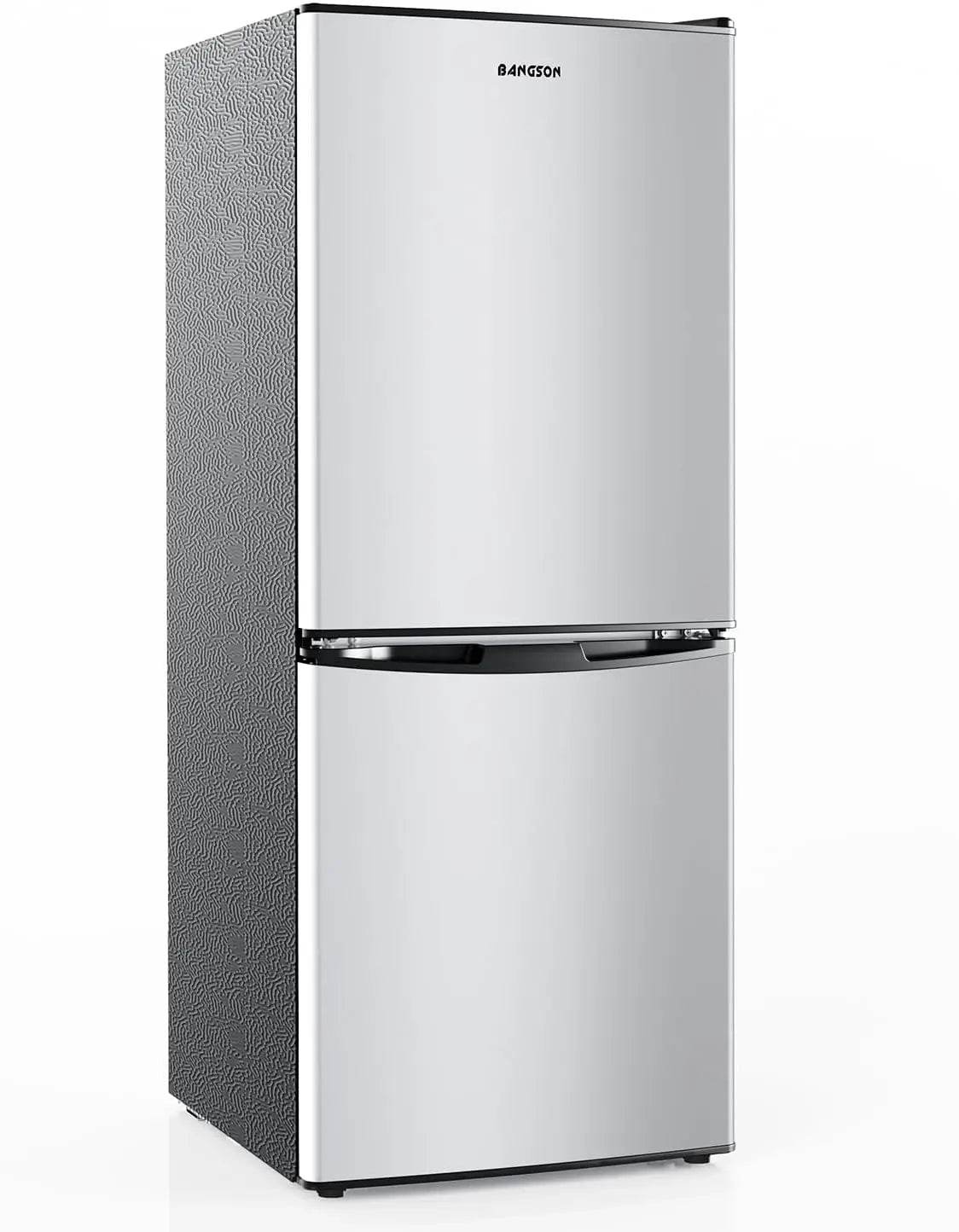 Small Refrigerator with Freezer, 4.0 Cu.Ft, Small Fridge with Freezer, 2 Door, with Bottom Freezer, Compact Refrigerator - MarvelouStoree