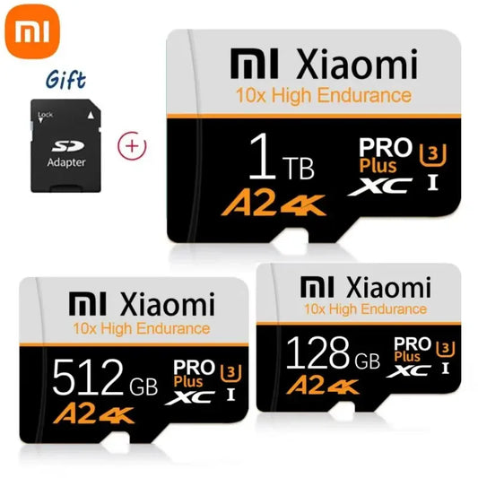 Mijia Xiaomi 128GB 256G SD Memory Card 1TB Class 10 High Speed Flash TF 2TB SD Card Micro TF SD Card For Nintendo Switch ps vita