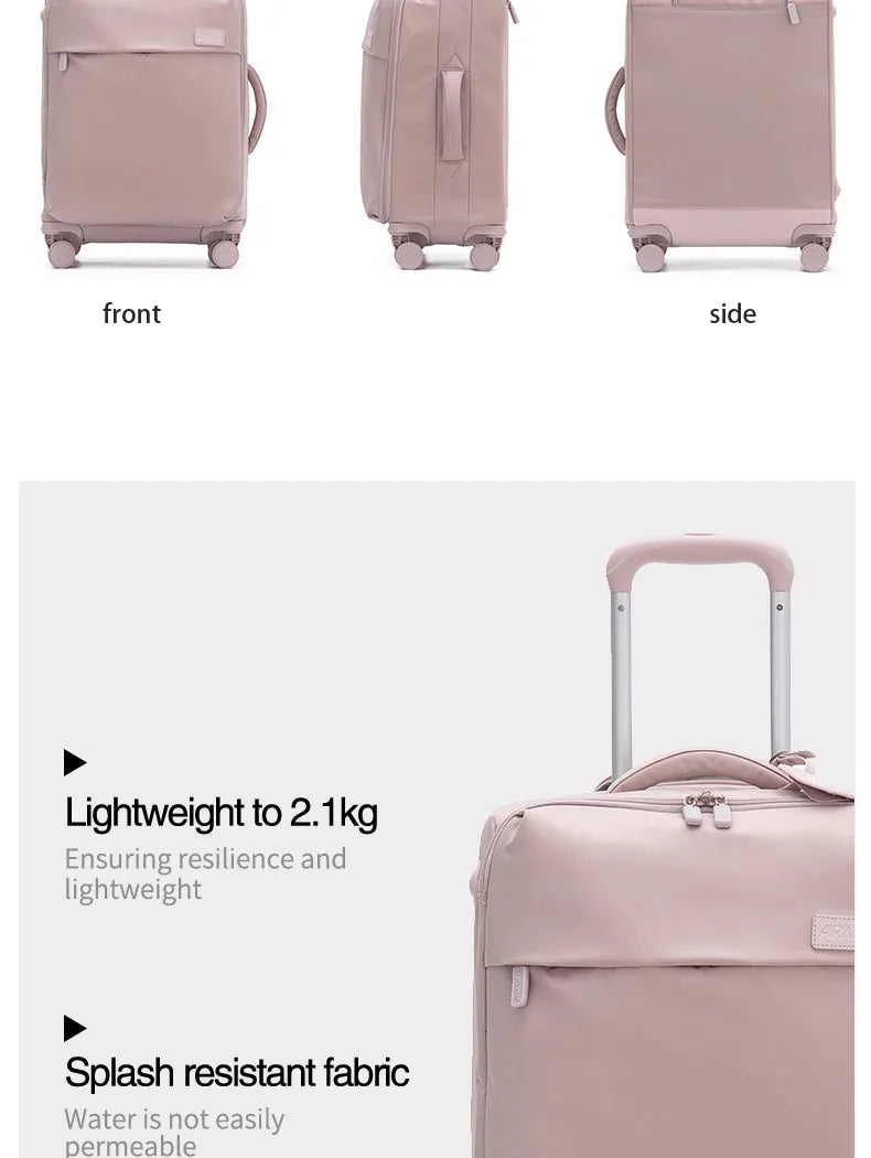 SUSHIMU High-quality Suitcase Oxford Cloth Trolley Case Shoulder Bag Multifunctional Boarding Box Rolling Luggage