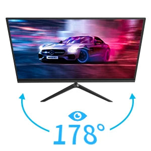 GreBear IPS Computer Monitor 24 Inch, FHD 1080p PC Monitor 5ms(GTG) 99% sRGB,Ultra Slim, LED Low Blue Light An