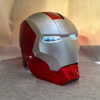 In Stock Marvel Avengers Iron Man Helmet Adult Child Model Cosplay 1:1 Light Led Ironman Mask Action Figure Toys Children Gift