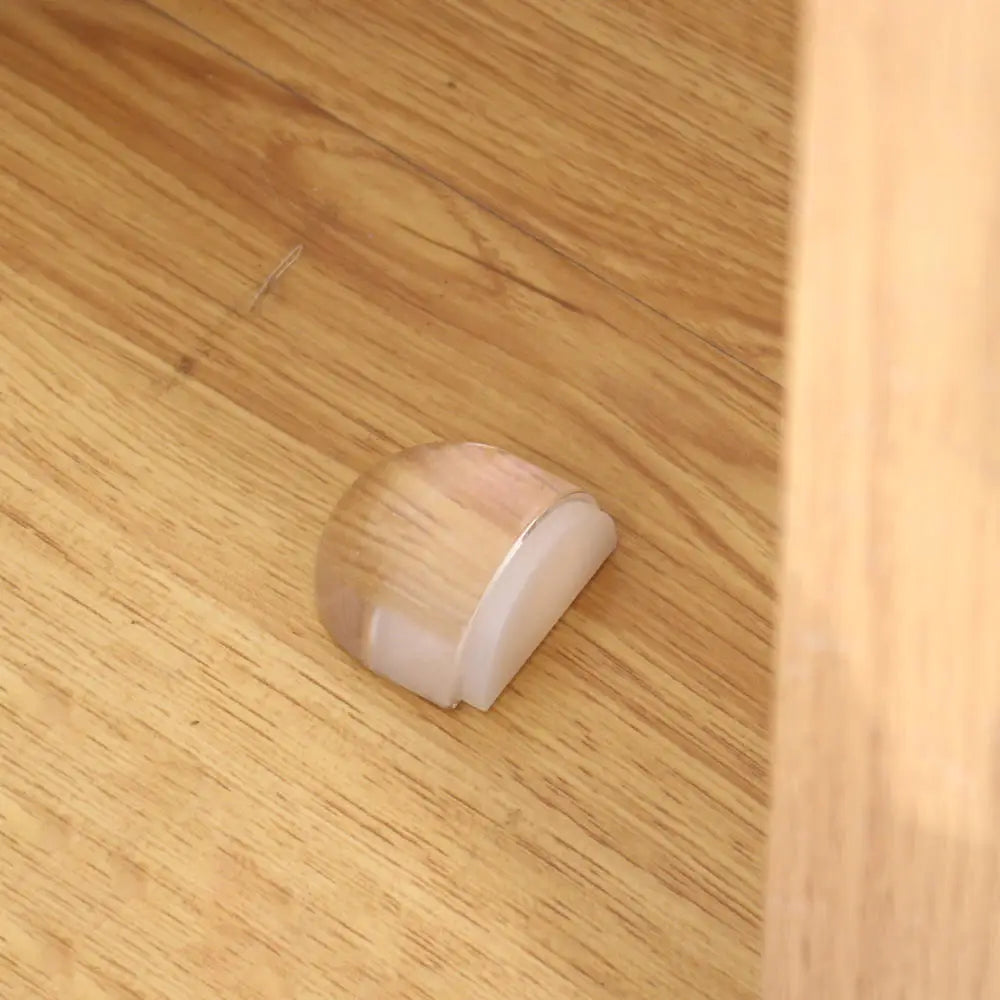 Acrylic Door Stopper Self Adhesive Anti-Collision Door Holders Catch Floor Mounted Nail-free Door Stops Protect Walls Furniture