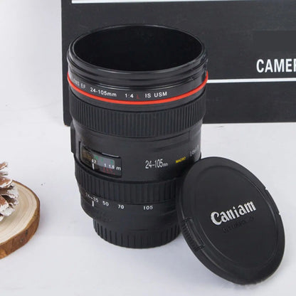 1PC lens cup DSLR camera lens cup coffee cup is not leak proof