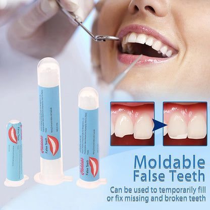 10g-30g Temporary Tooth Repair Kit Teeth And Gaps FalseTeeth Solid Glue Denture Adhesive Teeth Whitening Tooth Beauty Tool