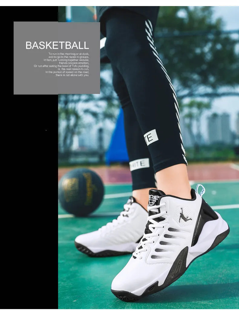 Men's Basketball Shoes Lightweight Sneakers Unisex Training Footwear Casual Sports Shoes