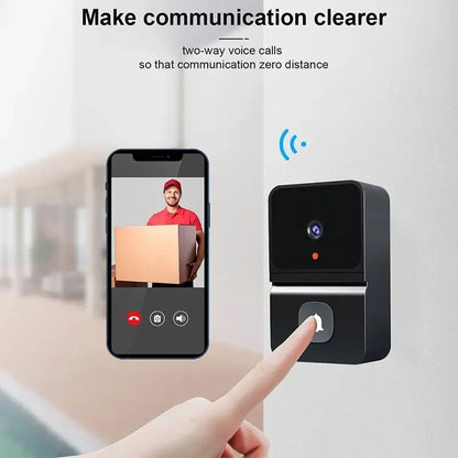 Tuya Wireless Doorbell WIFI Video Intercom Smart Home Door Bell Camera Button Welcome by Chime Security Alarm For House