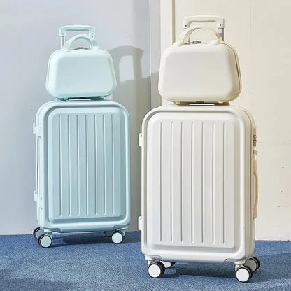 Large Capacity Combination Suitcase Lightweight Password Luggage Portable Travel Rolling Password Box High Quality Travel Bag