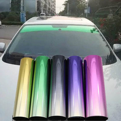 20X150cm Car Sun Shade Front Windshield Sunshade Protector Solar Window Tint Film Heat Insulation Color Changing Film Universal - MarvelouStoree