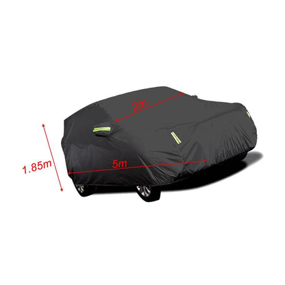 S-XXL Car Cover Sedan Full Covers with Reflective Strip Sunscreen Protection Dustproof&Waterproof UV Scratch-Resistant Universal - MarvelouStoree