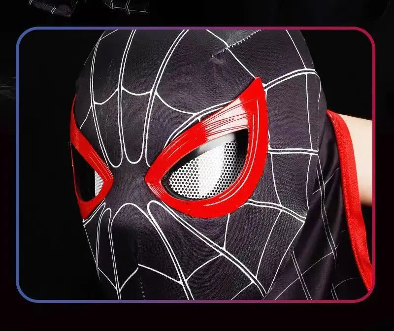 Adult Spiderman Mask Eyes Movable Remote Control Kids Superhero Mask Halloween Child Spider-Man Mask Cosplay Decoration Gift