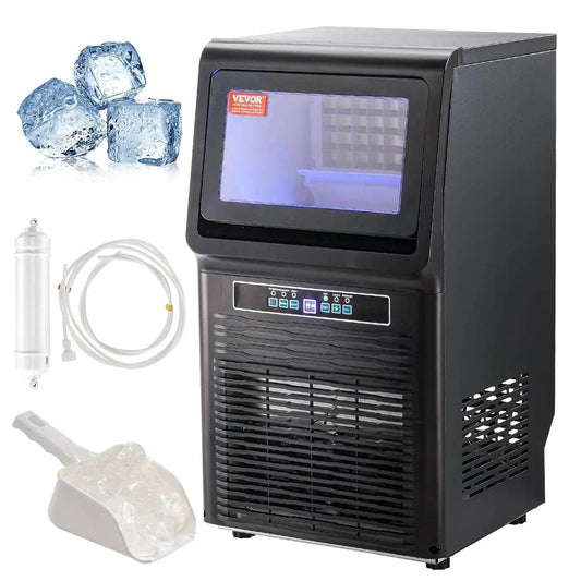 Commercial Ice Maker Machine  70lbs/24H Ice Maker Machine, 36 Ice Cubes in 12-15 Minutes