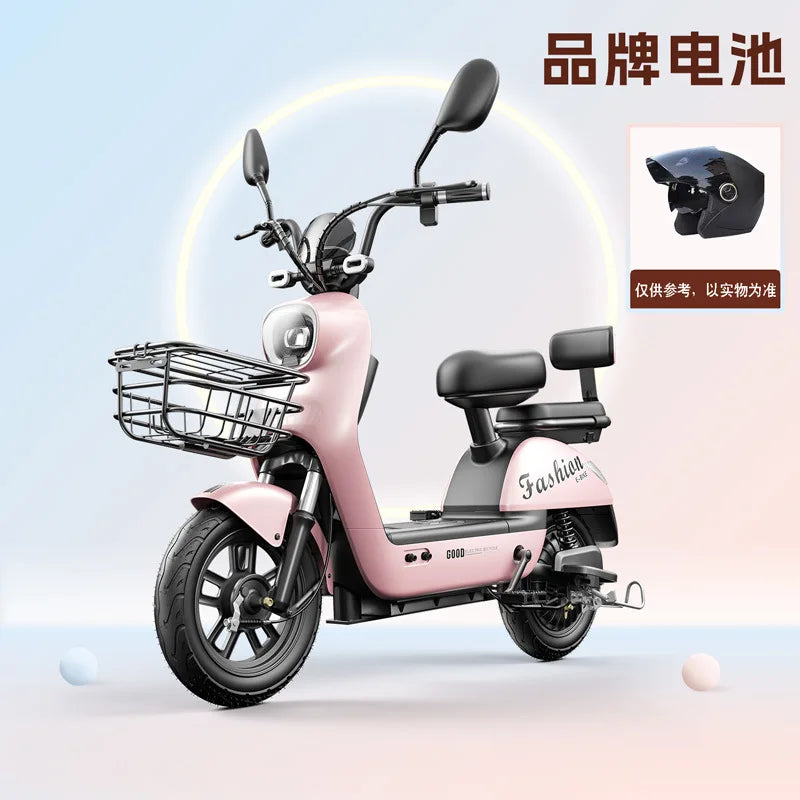 Adult Men And Women Household Work Outdoor Camping Transportation Student Shock Absorption Electric Bicycle