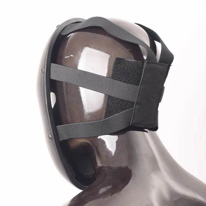 Bulletproof Full-Face Mask Body Armor Mask NIJ Level IIIA 3A Aramid Code Mask Visor Shield Ballistic Visor - MarvelouStoree