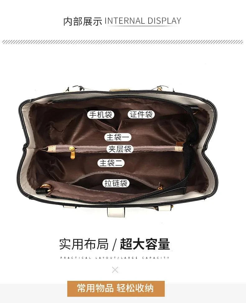 New brand shoulder Bag for 2024 luxury designer handbag women Handbags Large capacity handbag Simple stylish elegant bag