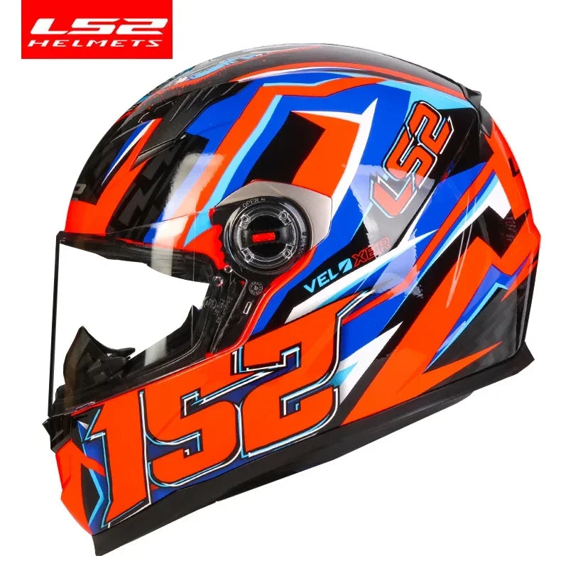 LS2 Clown full face motorcycle helmet ls2 FF358 motocross racing man woman casco moto casque ECE Approved