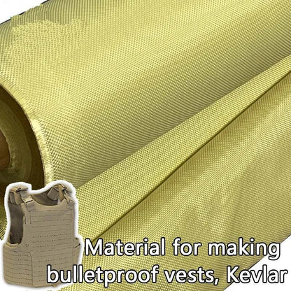 3000D 300g100% Kevlar Fabric, Bulletproof Vests And Helmets for Military Use,High Temperature Resistant High Strength Aramid - MarvelouStoree