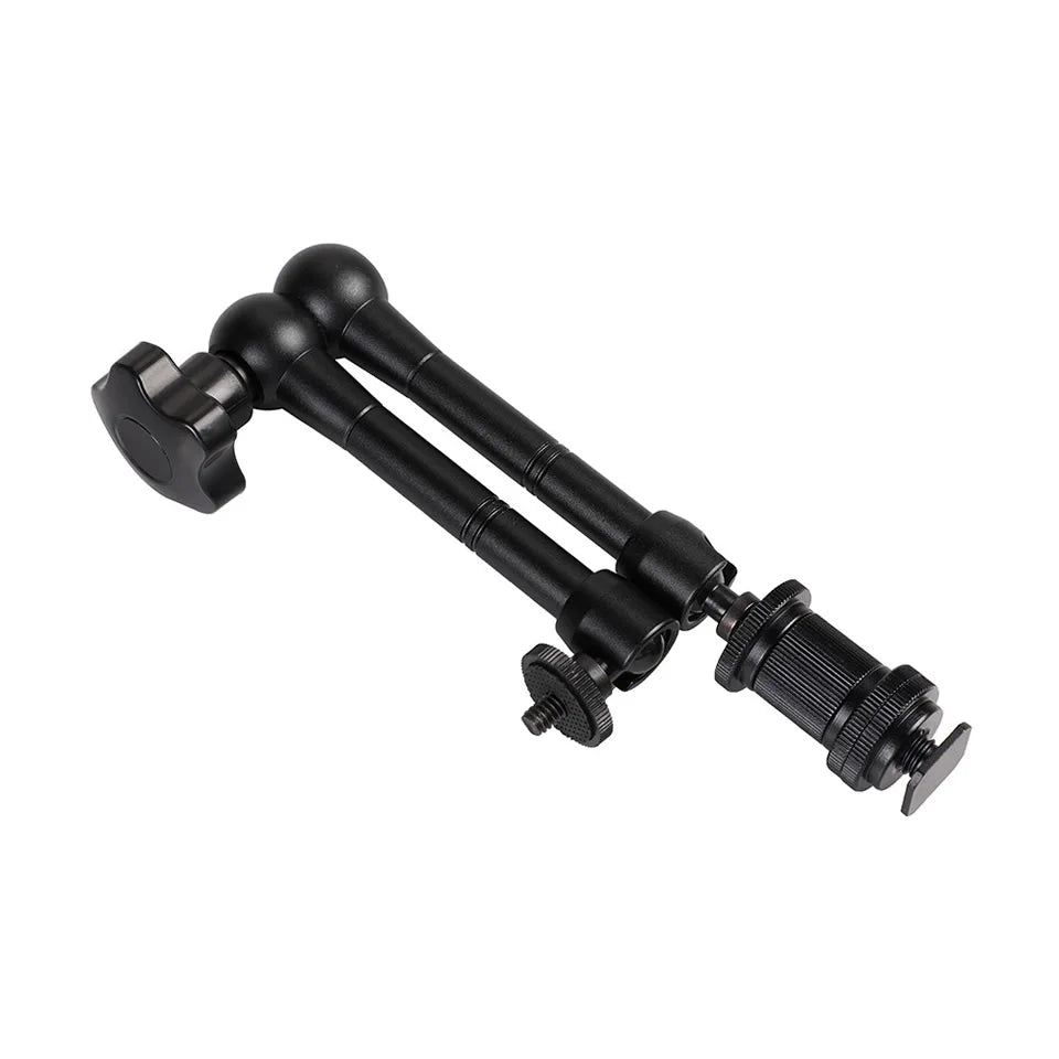 7/11/20 Inch Metal Articulating Magic Arm Super Clamp Holder Stand for DSLR Camera Photo Studio Photography Accessories Prop Kit