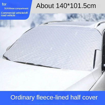 Car Windshield Cover Front Windscreen Cover Sun Shade Snow Protector Ice Blocked Front Window Protector Exterior Car Accessories - MarvelouStoree