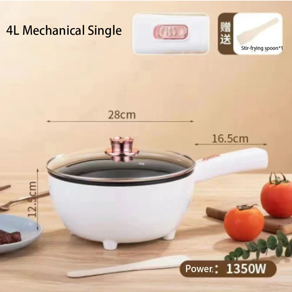 Multifunctional Intelligent All-in-one Electric Frying Pan 220V Multi Cooker Non-Stick Smart Mechanical MultiCooker Steamed Rice