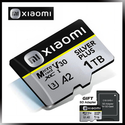 Xiaomi Micro SD Card Ultra SD Memory Card 128GB 256GB 32GB 64GB MicroSD U3 A2 TF Flash Card for Xiaomi Phone Camera table PC