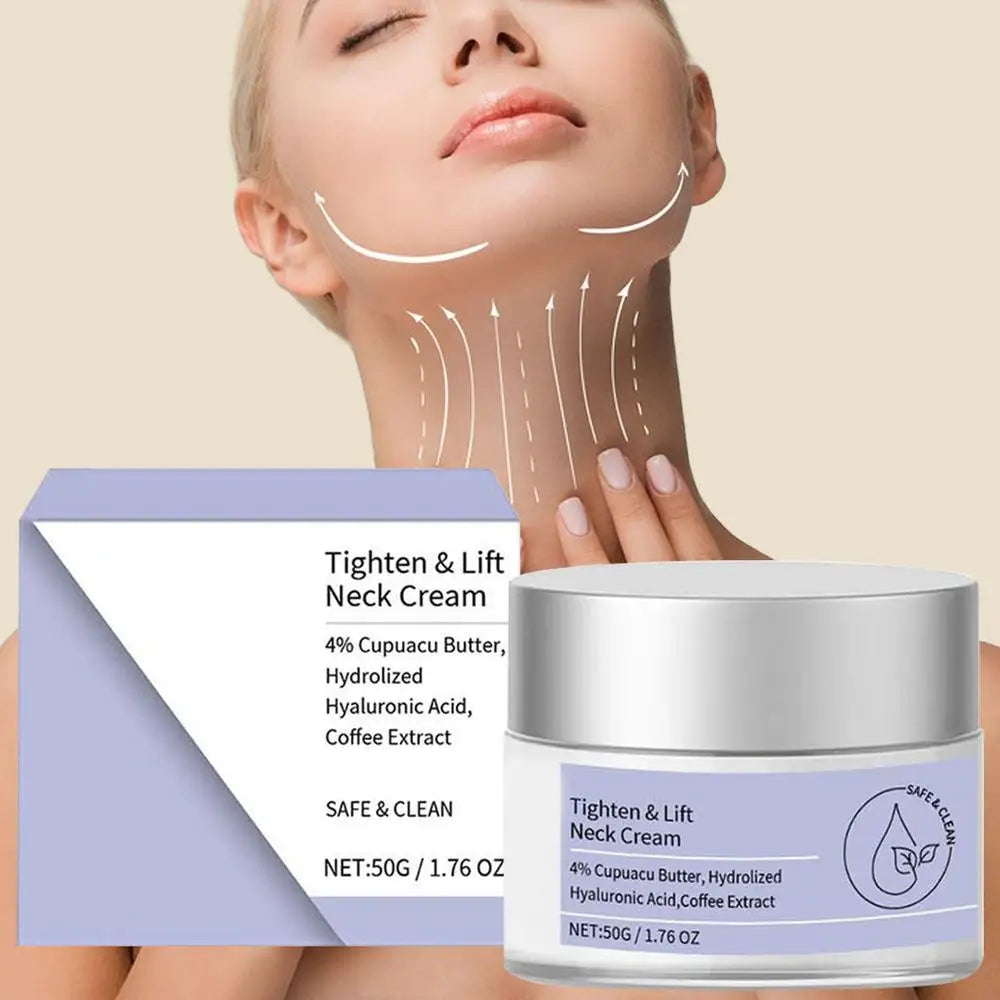 1pcs 50g Neck Cream - Tighten & Lift Firming Neck Cream For Daily Use Beauty Neck Skin Care Product