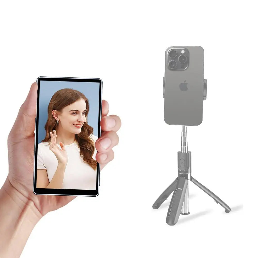 SHIMBOL CP5 Monitor Screen Phone Rear Camera for Selfie Vlog Live Stream TikTok Compatible with iPhone Android,VS Kingma PH01