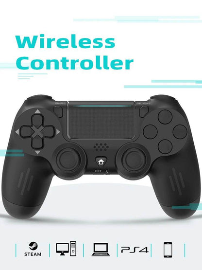 DATA FROG Bluetooth-Compatible Game Controller for PS4/Slim/Pro Wireless Gamepad For PC Dual Vibration Joystick For IOS/Android - MarvelouStoree