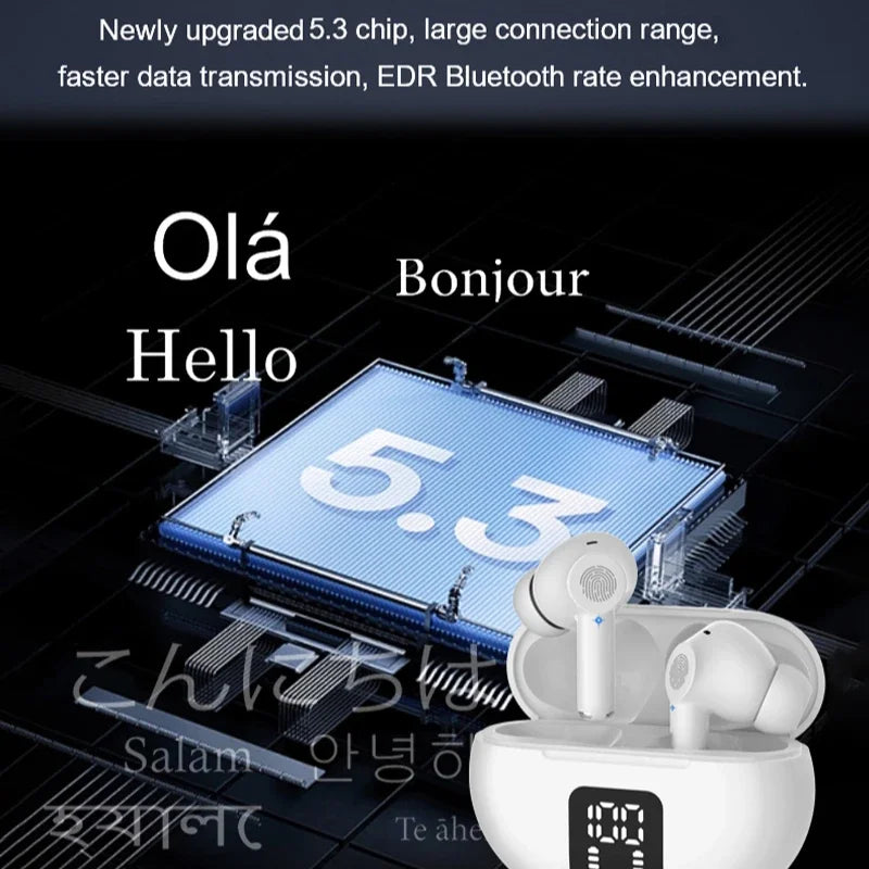 M10 Translation Earphones 144 Languages Instant Translated Smart Voice Wireless Bluetooth Travel Translator Headset 2024 Newest