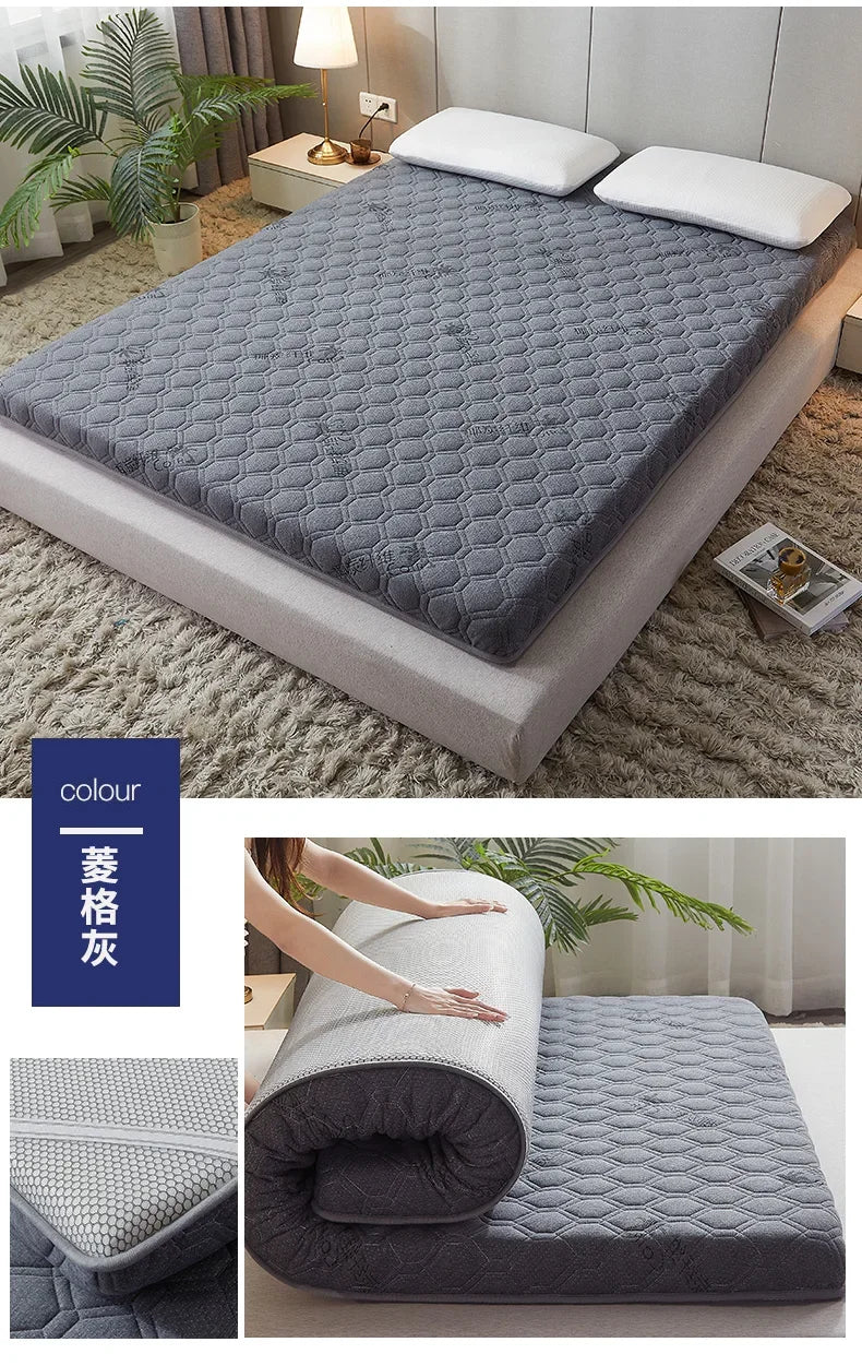 Thailand Latex mattress high resilience home thickened dormitory student tatami mat sponge pad memory foam mattress