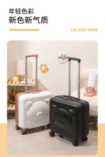 2023 New Cartoon Travel Suitcase with Hand bag 20 inch Girls Trolley Bag Fashion Women Suitcase Rolling Luggage set