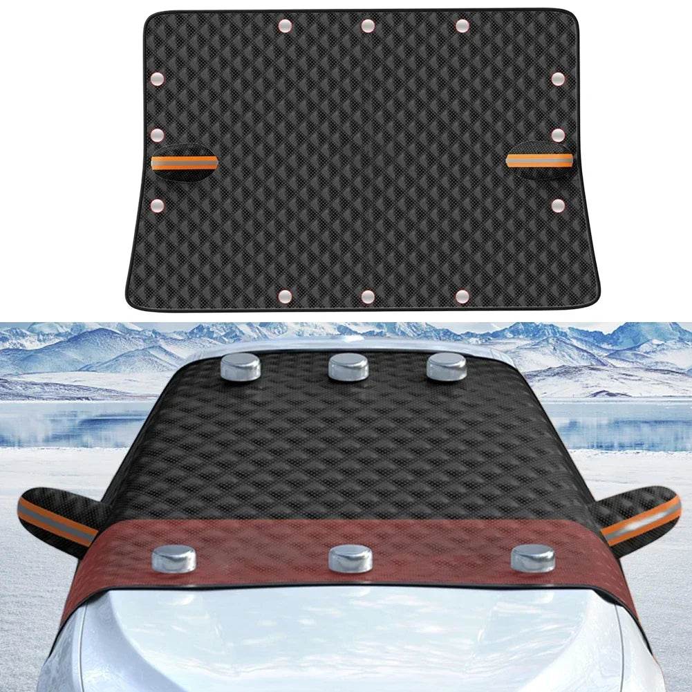 Winter Magnetic Suction Universal Style Car Snow Cover - Anti-Frost Anti-Freeze Front Windshield Car Window Snow Cover Amagi - MarvelouStoree