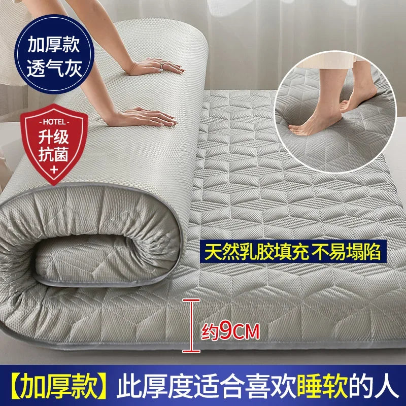 Thailand Latex mattress high resilience home thickened dormitory student tatami mat sponge pad memory foam mattress