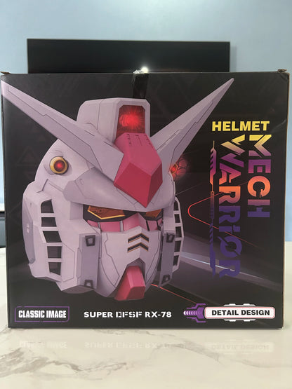 Bandai Gunpla Rx-78 Gundam Bn Head Collection Action Figure Wearable robot kits Models cosplay Kids Halloween Christmas Gift