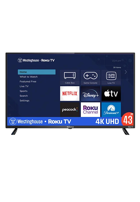 Roku TV - 32 Inch Smart TV, 720P LED HD TV with Wi-Fi Connectivity and Mobile App, Flat Screen TV Compatible with Apple Home Kit