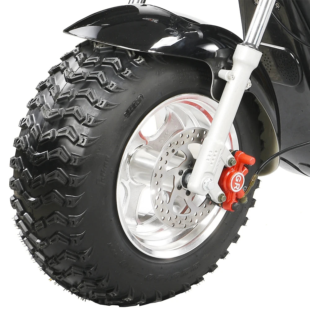 60V25AH 4000W Motor Citycoco Electric Scooter 18 Inch Snowfield Off-road Tire Max Speed 70-80KM/H Max Load 250KG USA STOCK