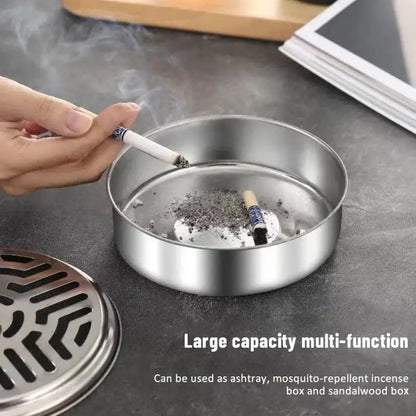 1~9PCS Mosquitoes Coil Holder Tray Frame Stainless Steel Round Rack Plate For Spirals Incense Insect Repellent